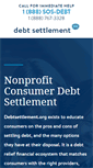 Mobile Screenshot of debtsettlement.org